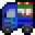 Keitruck 像素圖示（黑框版）